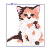 Schattige Kitten Strijk Applicatie Applicatie HKM - 44461